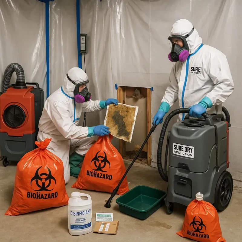 Contaminated Water Handling Protocols process in Caguas, PR